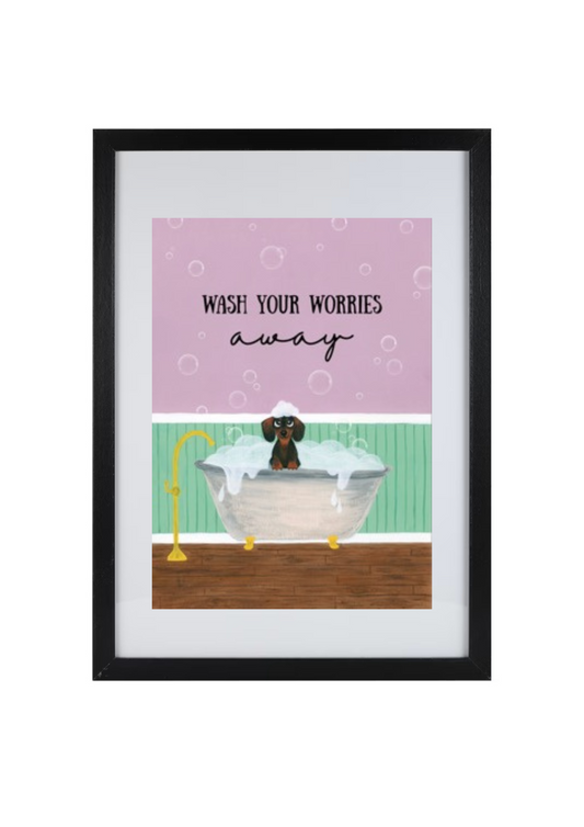 Art Print | Wash Your Worries Away