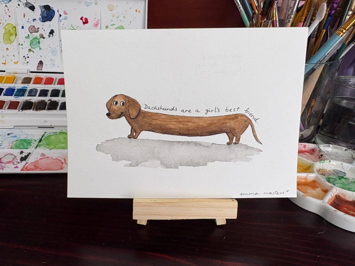 Dachshunds are a Girl’s Best Friend