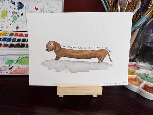 Dachshunds are a Girl’s Best Friend